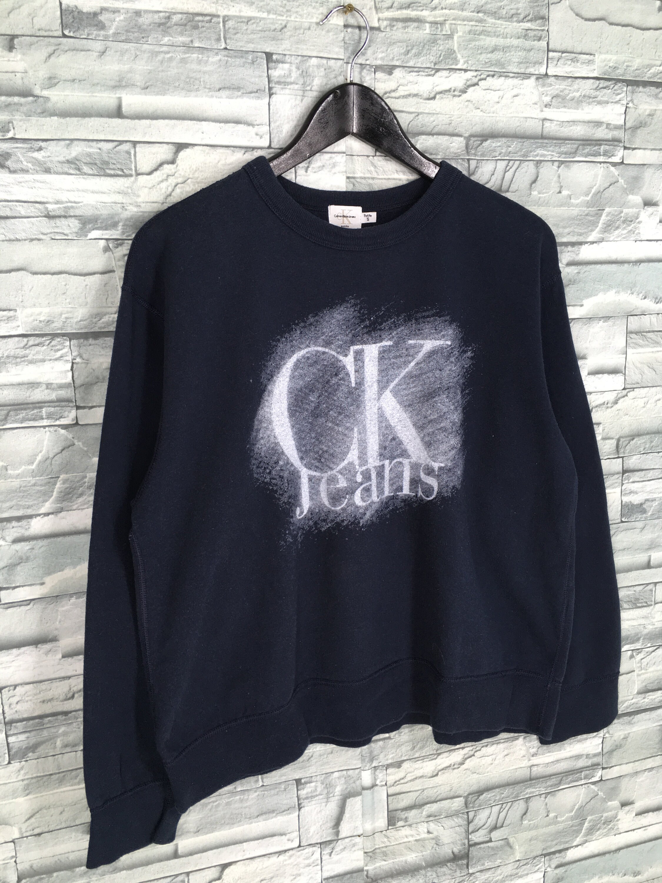 black calvin klein jeans jumper