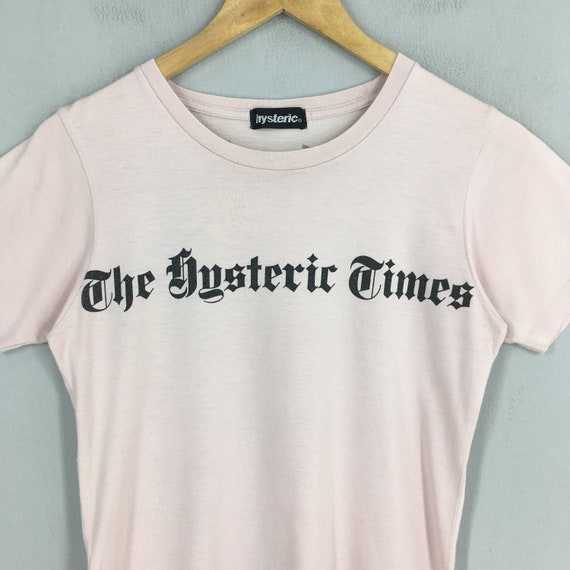 Vintage Hysteric Glamour the Hysteric Times T Shirt Xsmall Vintage Hysteric Glamour the Hysteric Times T Shirt Xsmall