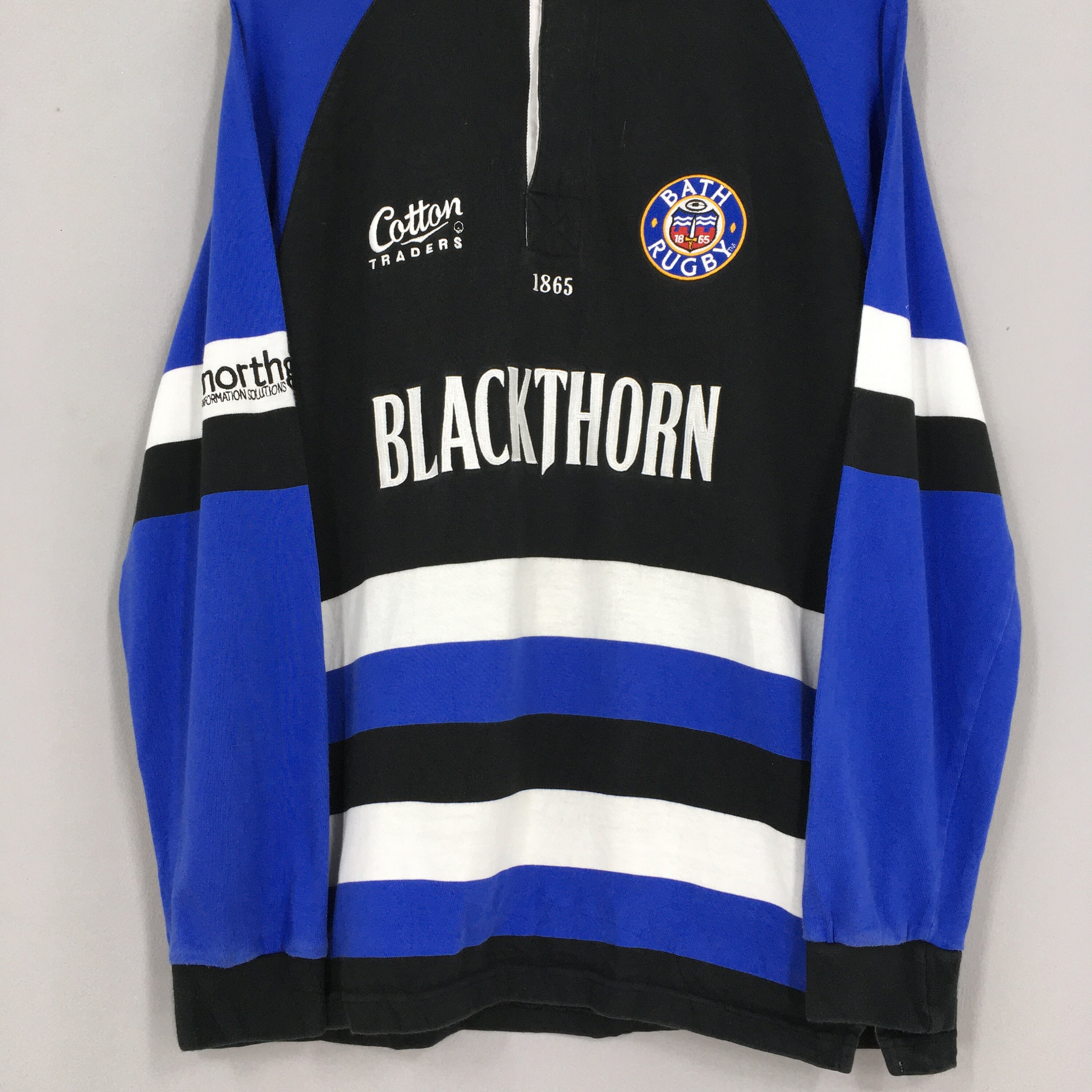 Blackthorn Rugby Polo Shirt Mens Large Authentic Vintage Etsy