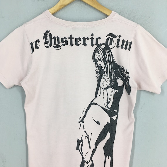 Vintage Hysteric Glamour the Hysteric Times T Shirt Xsmall Vintage Hysteric Glamour the Hysteric Times T Shirt Xsmall