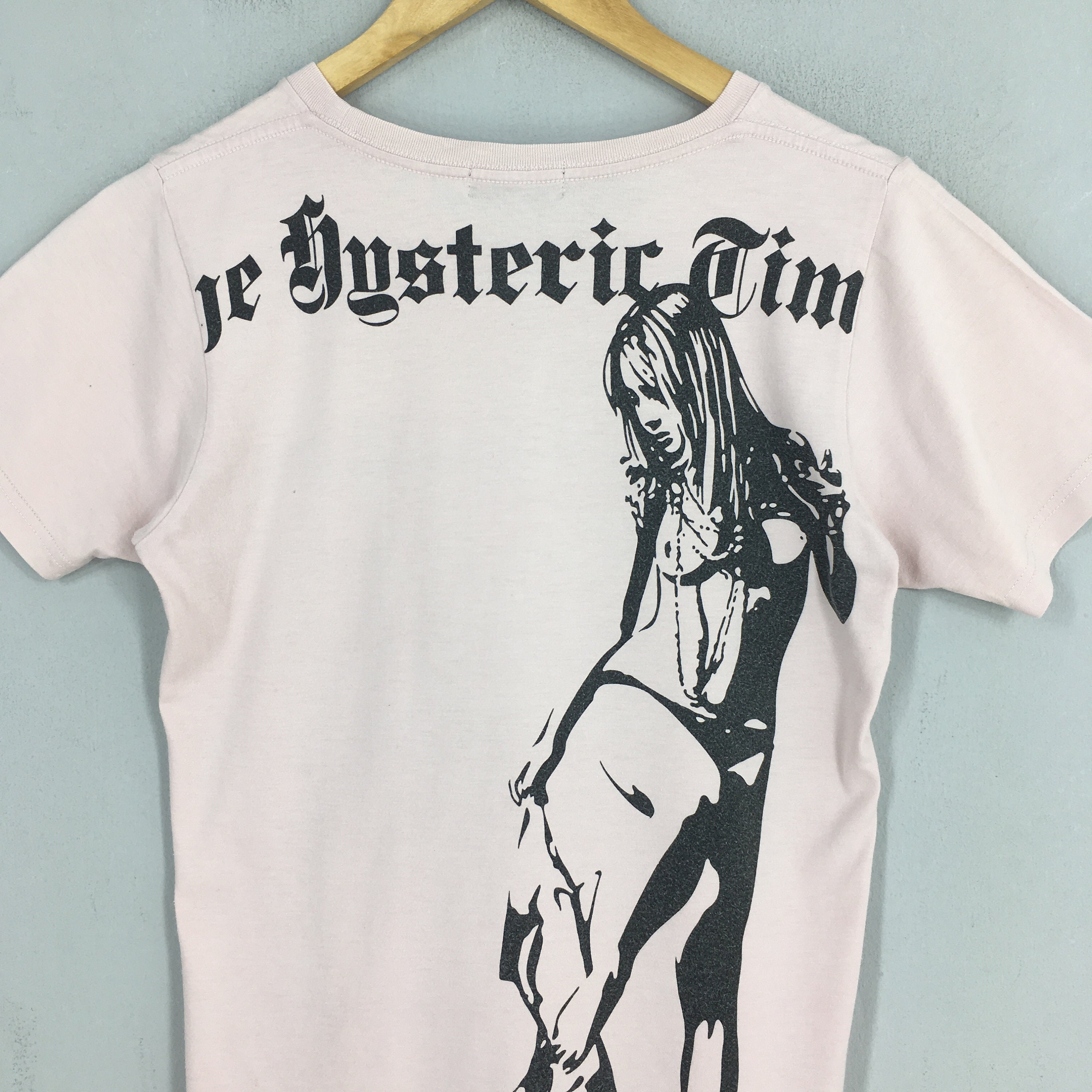 Vintage Hysteric Glamour the Hysteric Times T Shirt Xsmall Vintage Hysteric Glamour the Hysteric Times T Shirt Xsmall