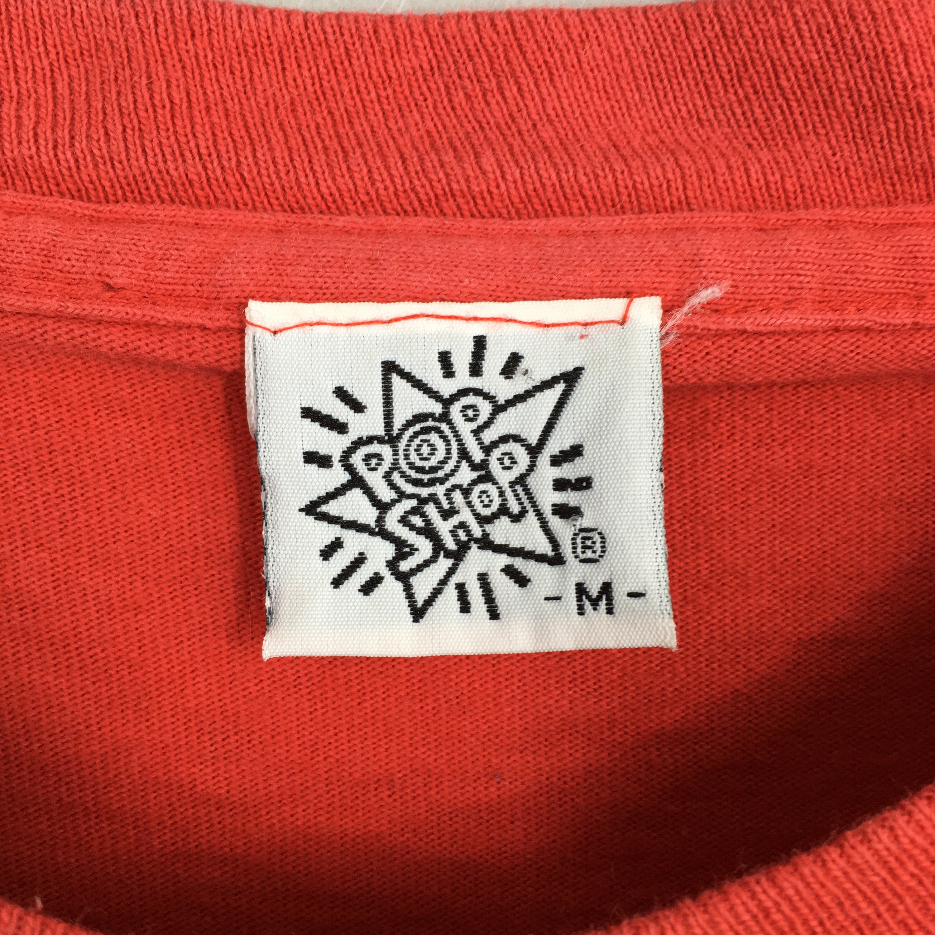 T-shirt Vintage Keith Haring XL – Pop Shop, Mickey Années 90, Artwork Art, Coton Noir