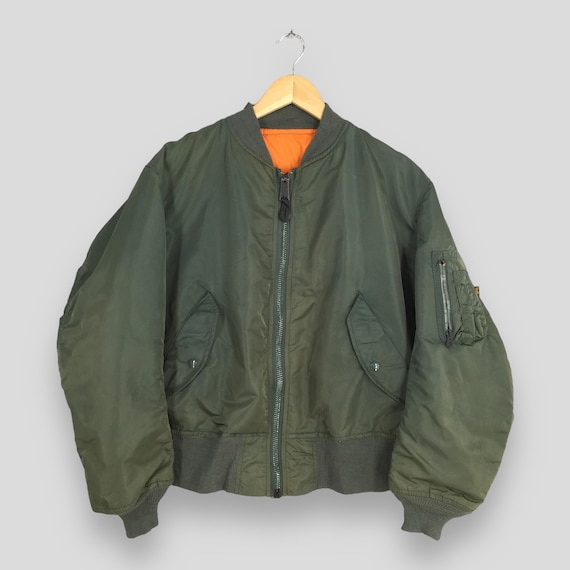Vintage 80's Alpha Industries US Air Force Bomber Jacket