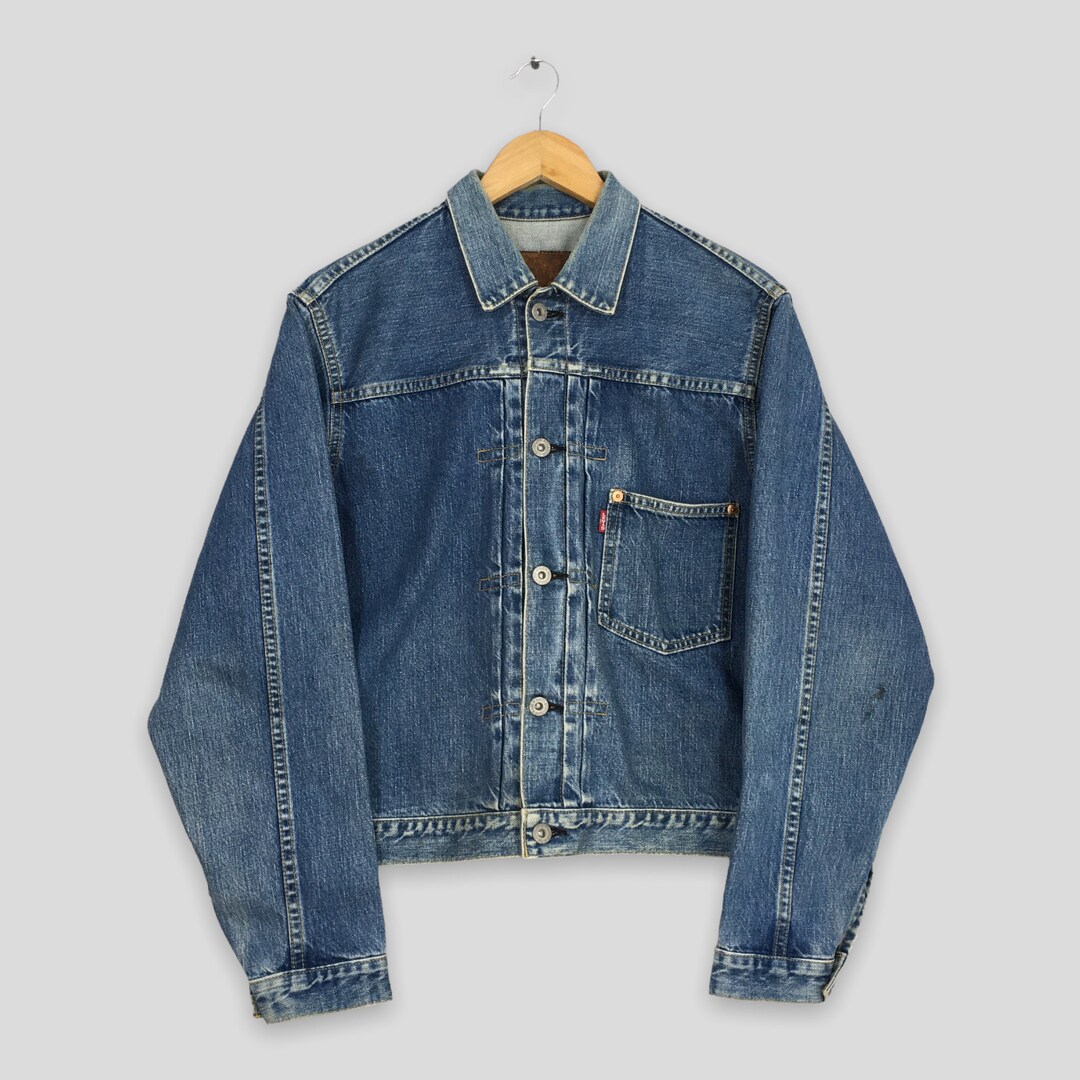 Buy Vintage Levi's Big E Type 1 LVC Japan Redline Jeans Jacket