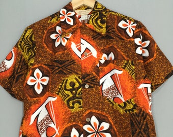 ヴィンテージ 90年代 ロイヤルハワイアン アロハ トロピカルシャツ