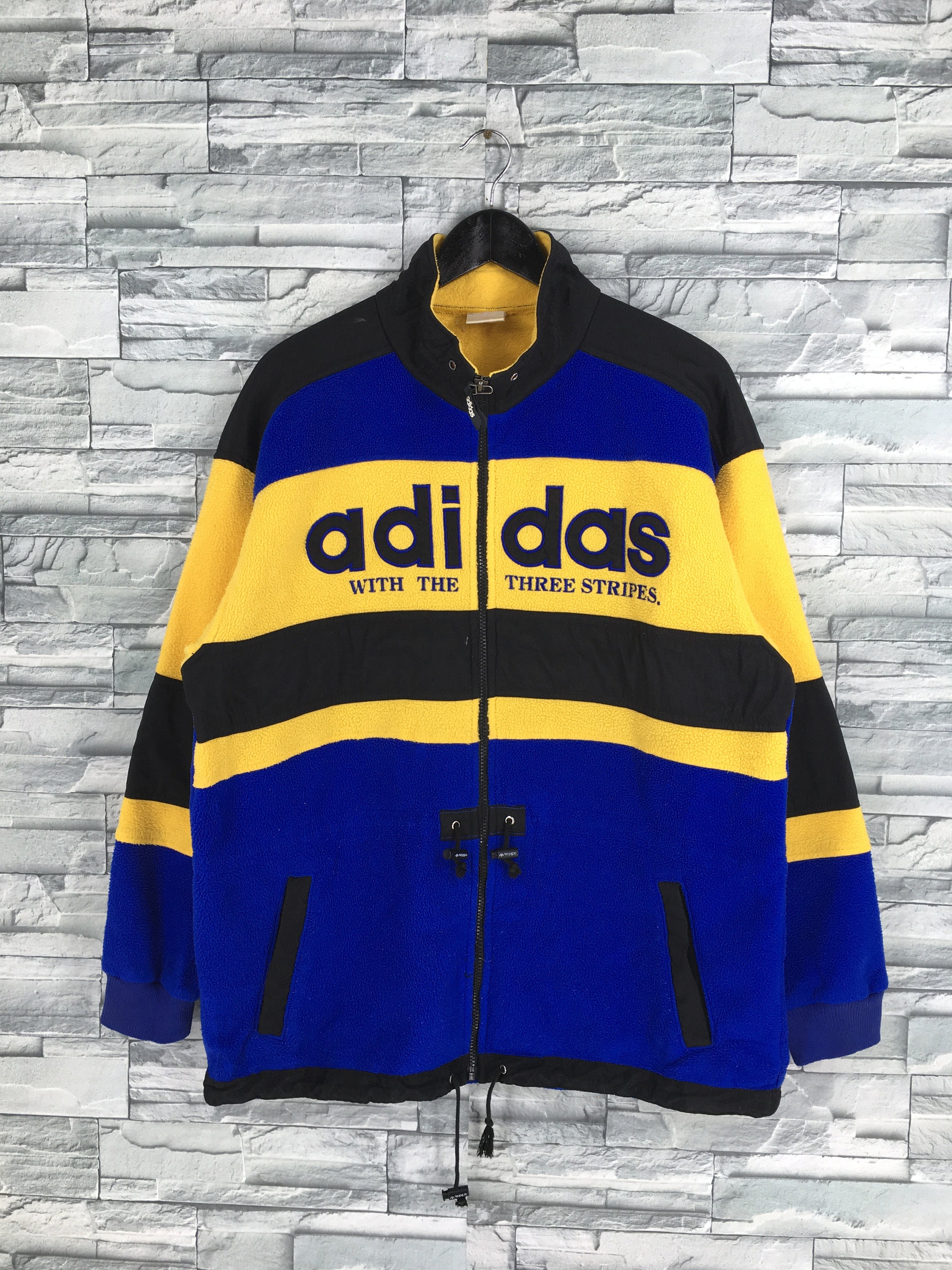 Vintage 80s Adidas Sweatshirt Large Adidas Trefoil Sportswear - Hong Kong