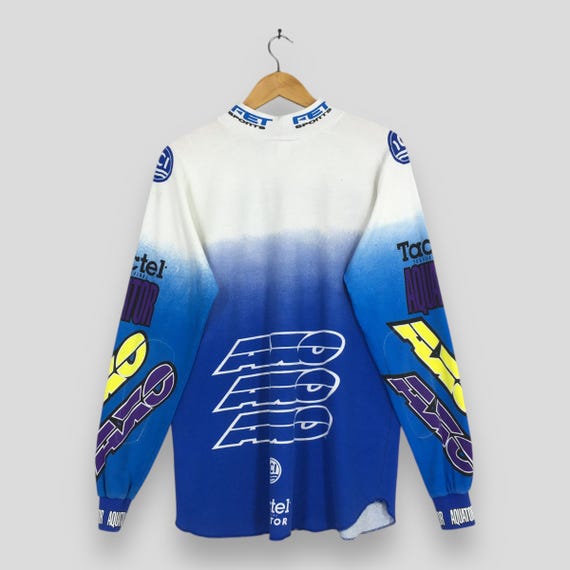 Vintage 1992 AXO Racing Force Multicolor Jersey Medium Axo Sports