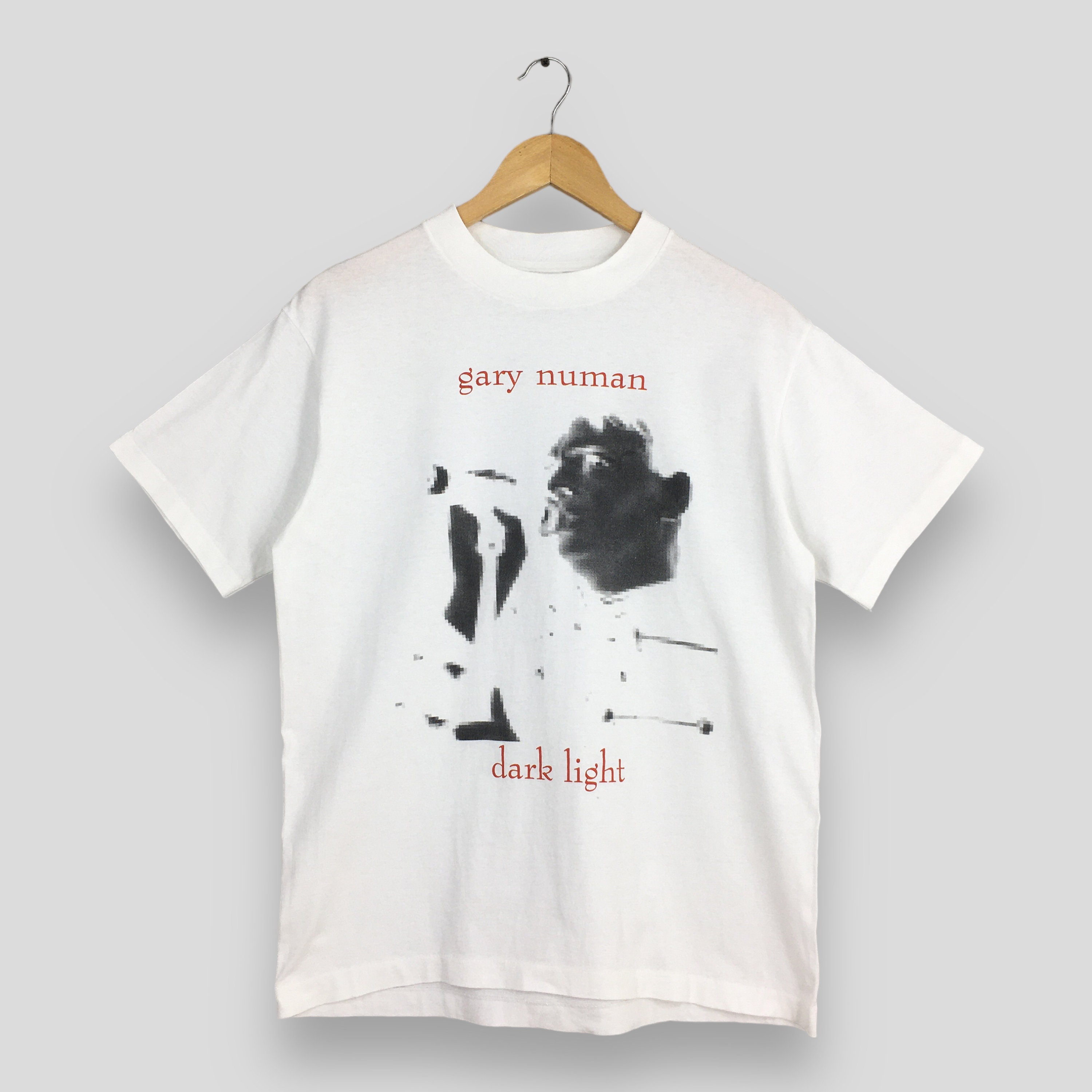 Vintage Gary Numan Dark Light T Shirt Medium 80s Gary Numan New