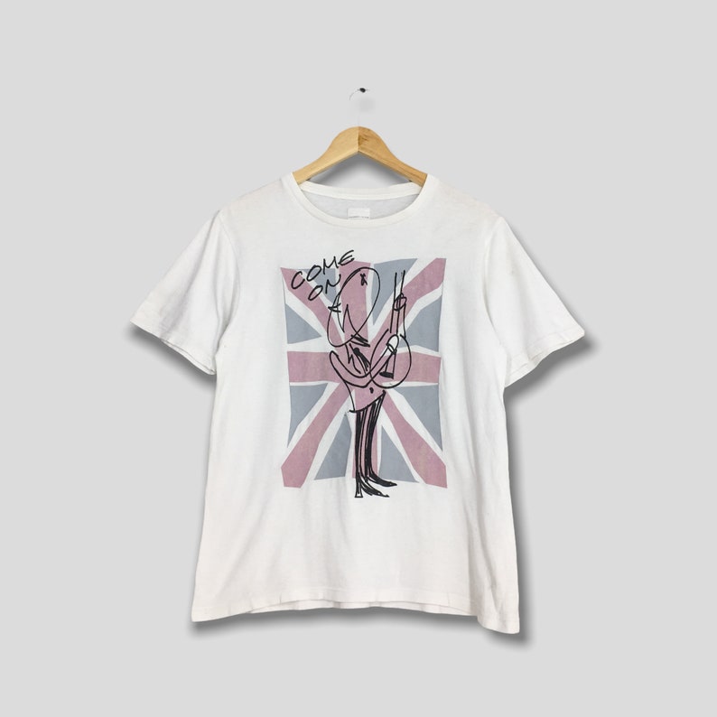 NUMBER (N)INE Takahiro Miyashita Comes On Tshirt Number shops (N)ine Japan Designer Tshirt White Size M