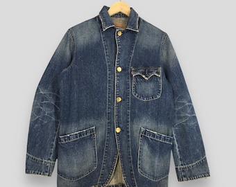 Vintage Levi's Big E Type 1 LVC Japan Redline Jeans Jacket Vintage Levi's Big E Type 1 LVC Japan Redline Jeans Jacket