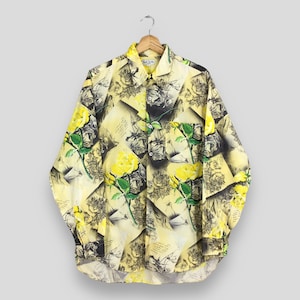 Vintage Paul Smith London Multicolor Floral Shirt Large Paul Smith Pop Art Printed  Oxfords Casual Wear Paul Smith Outfit Men Button Down L