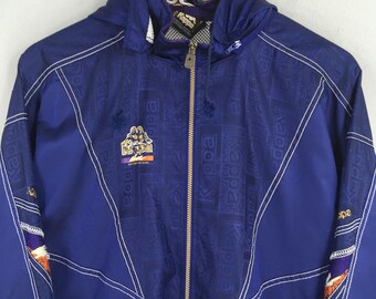 Vintage 90s Kappa Italia Hoodie Jacket Medium Kappa Italia
