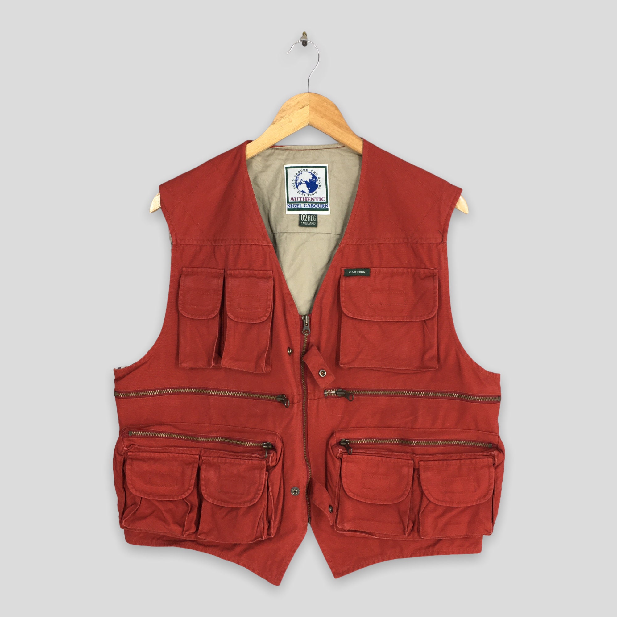 80s vintage banana republic vest ventile