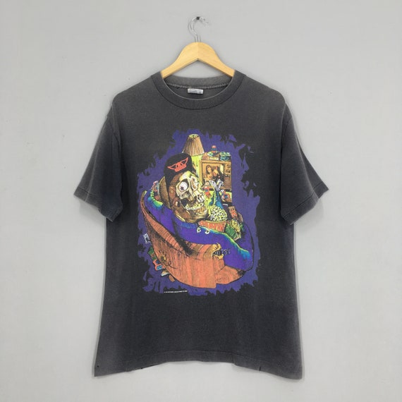 Vintage 90's Aerosmith Tshirt Mens American Punk R