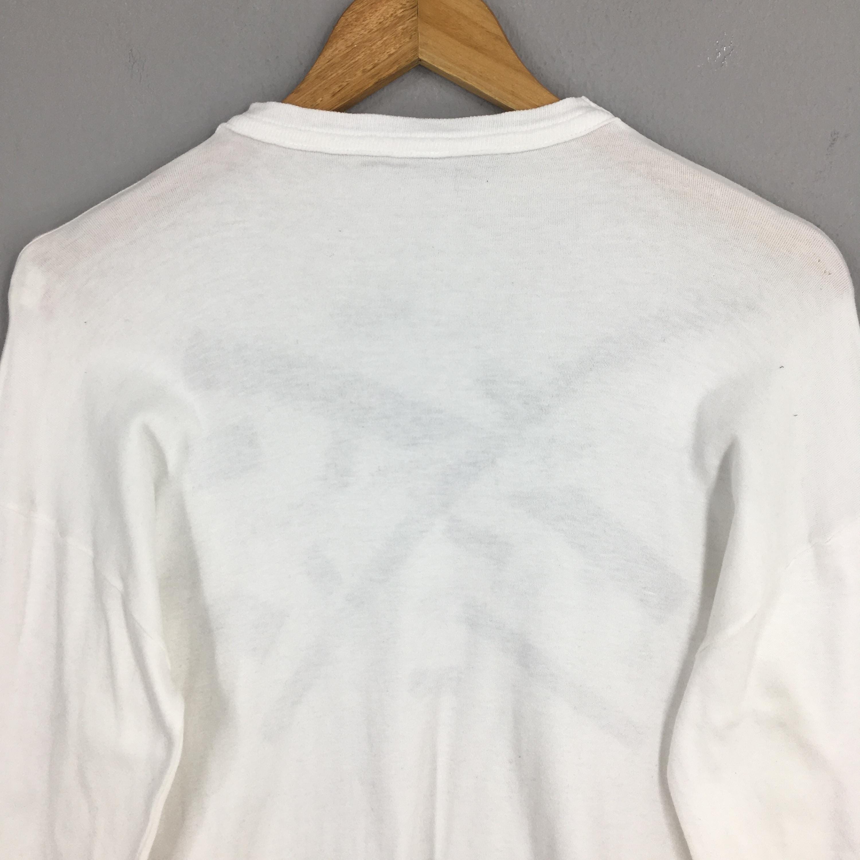 Vintage 1990s Chanel Boutique Women White Tshirt Small 90s Chanel