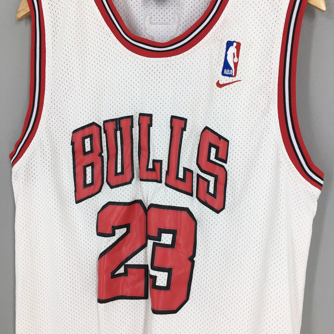 Nike Michael Jordan 23 Champion Jersey Large Chicago Bulls Etsy