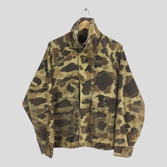 Vintage 1990s Columbia Duck Camo Hunting Jacket Large 80s Vintage 1990s Columbia Duck Camo Hunting Jacket Large 80s