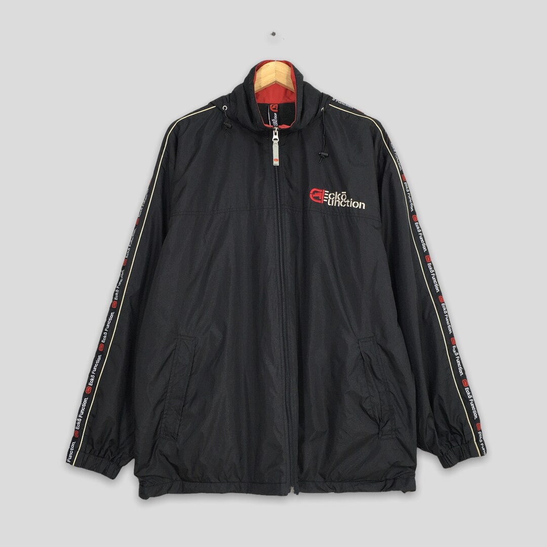 Vintage 90's Ecko Function Windbreaker Jacket Large Y2K Ecko Vintage 90's Ecko Function Windbreaker Jacket Large Y2K Ecko