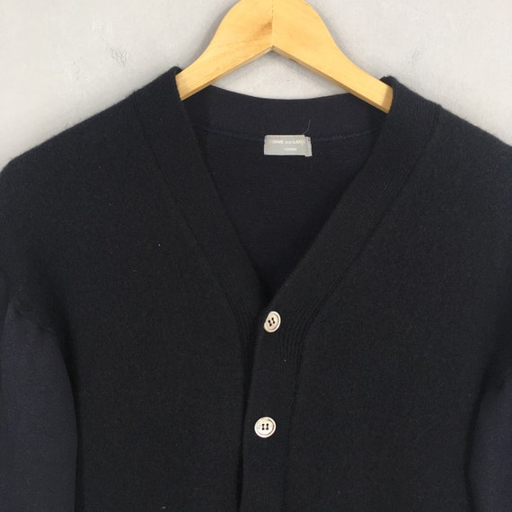 AD1998 Vintage Comme Des Garcons Homme Wool Cardigan Small Vintage