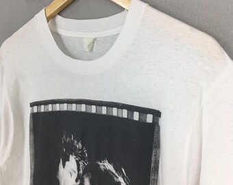 Vintage 90's Emporio Armani Photo Print Kissing Tshirt Large 1980s
