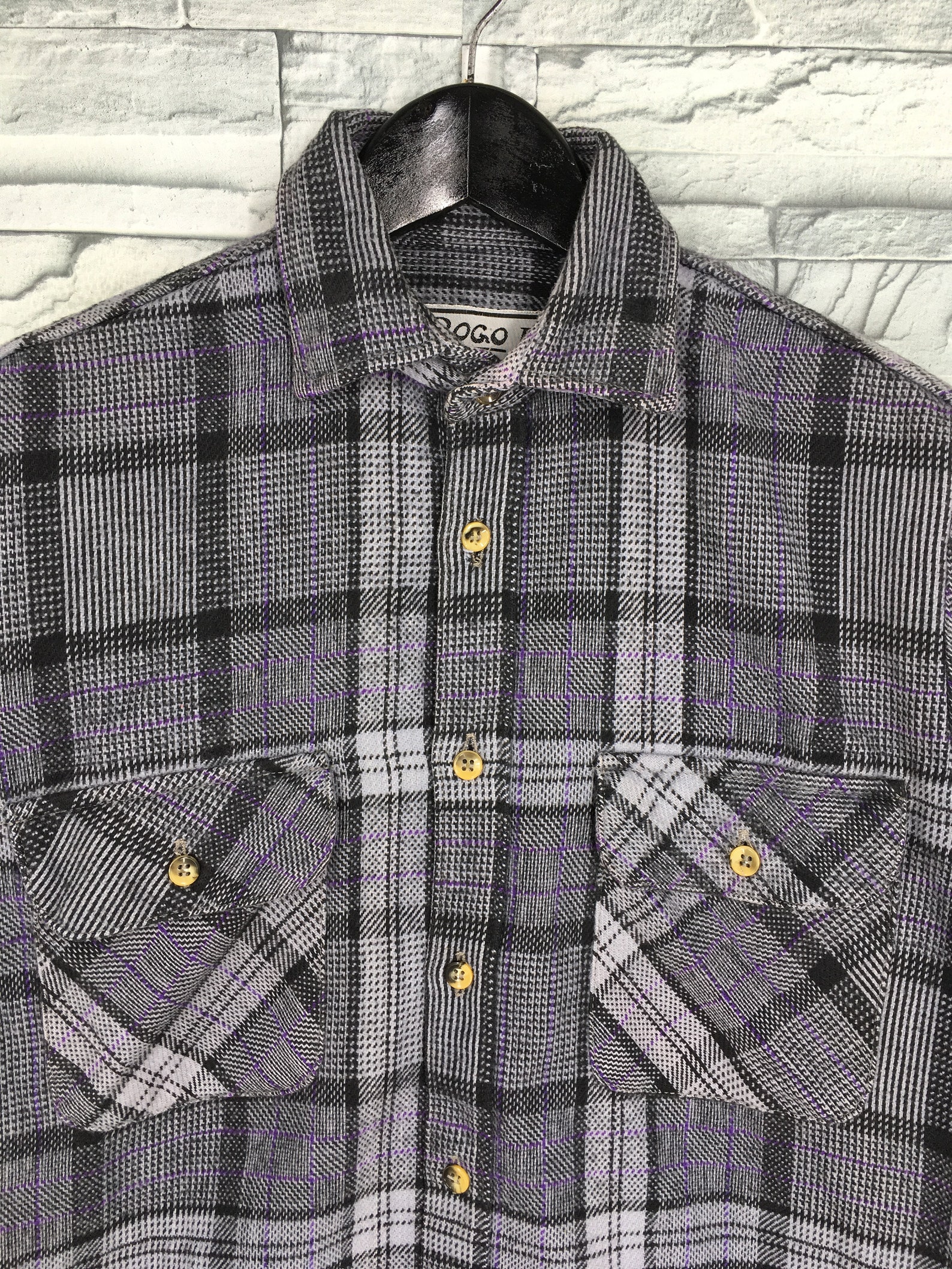 Vintage 1990's Checkered Flannel Shirt Small Plaid - Etsy