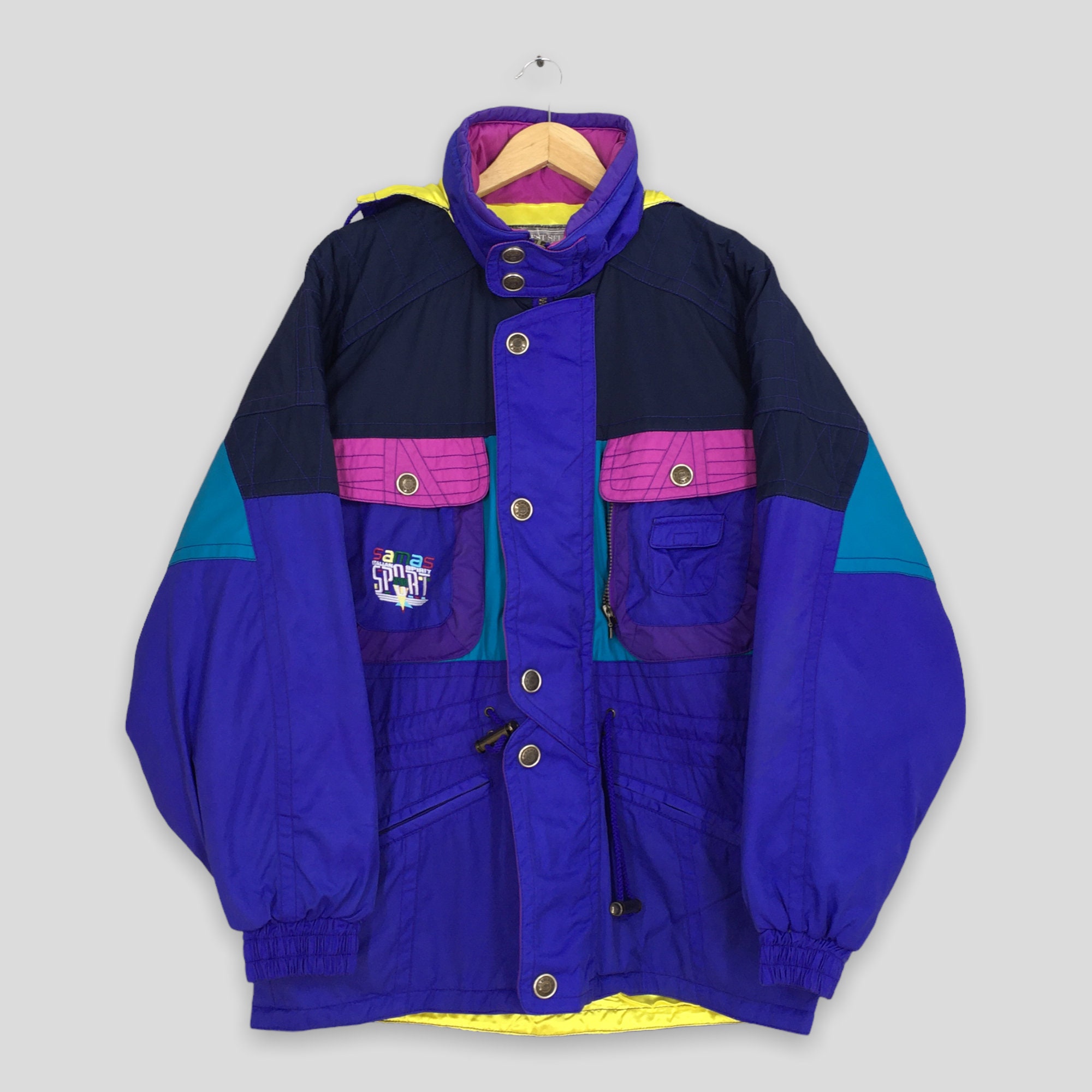 くすみ水色 D1714 IRENISA イレニサ SHAWL COLLAR JAKET