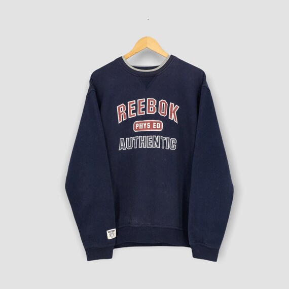 Vintage 90's Reebok Authentieke Sportkleding Pullover - Etsy Nederland