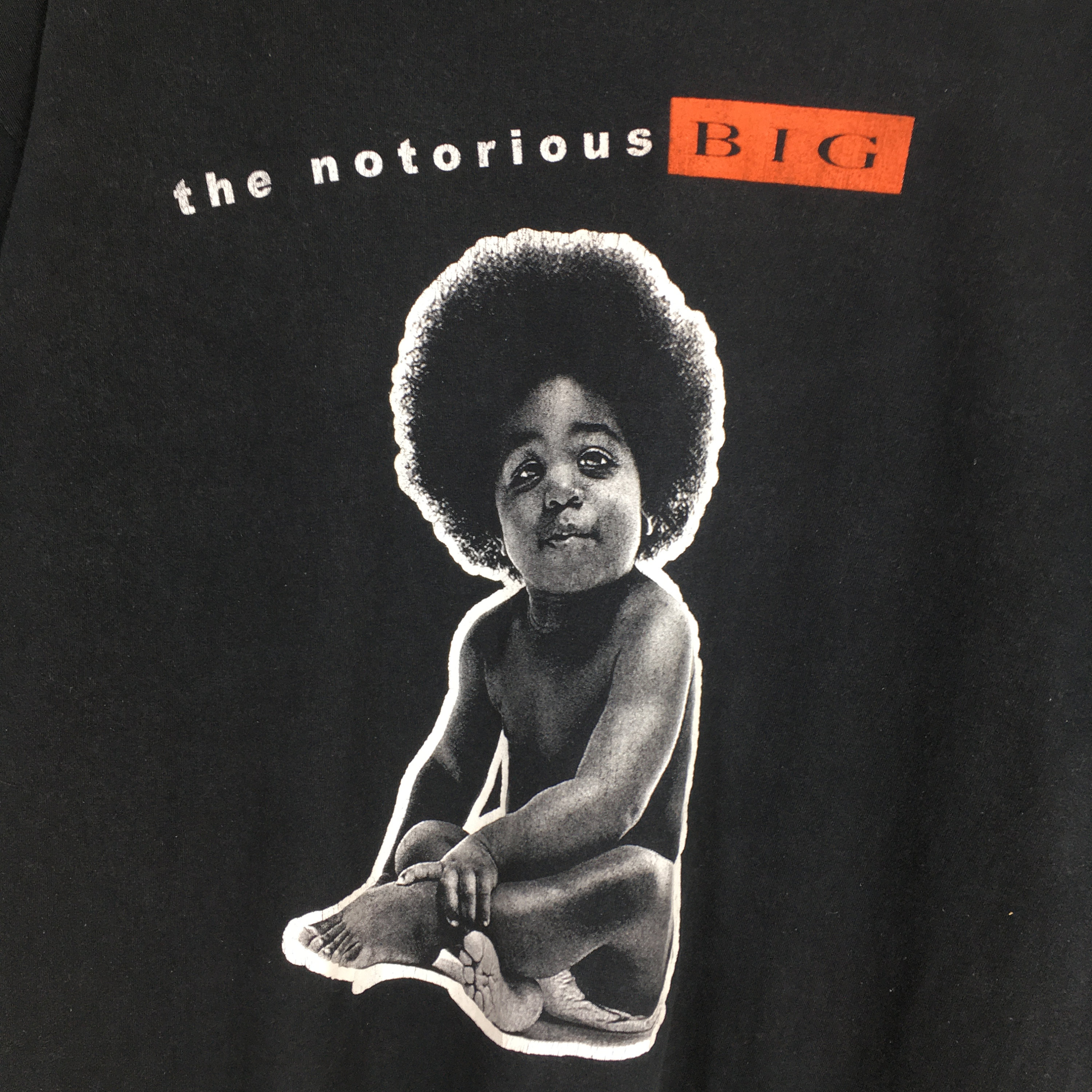 Vintage 90's the Notorious Big Rapper Black T Shirt Xlarge