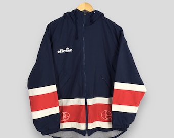 ELLESSE ITALY Goldwin 日本製ブランド スキー アウトドア ネイビー