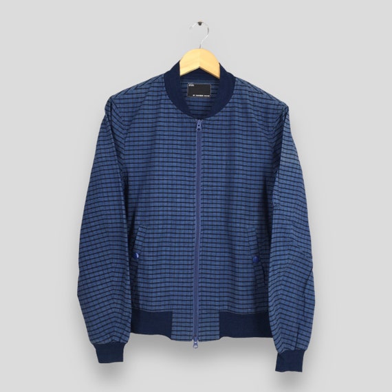 Number (n)ine Blue Tartan Checkered Jacket Medium Number Nine