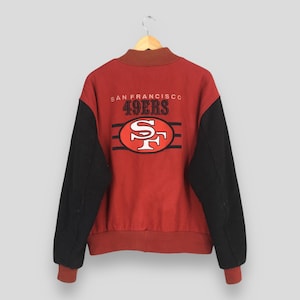 Vintage San Francisco 49ers NFL Wool Varsity Jacket XLarge Delong Team American Football Jacket Forty Niners Jacket 49ers Bomber Jacket XL