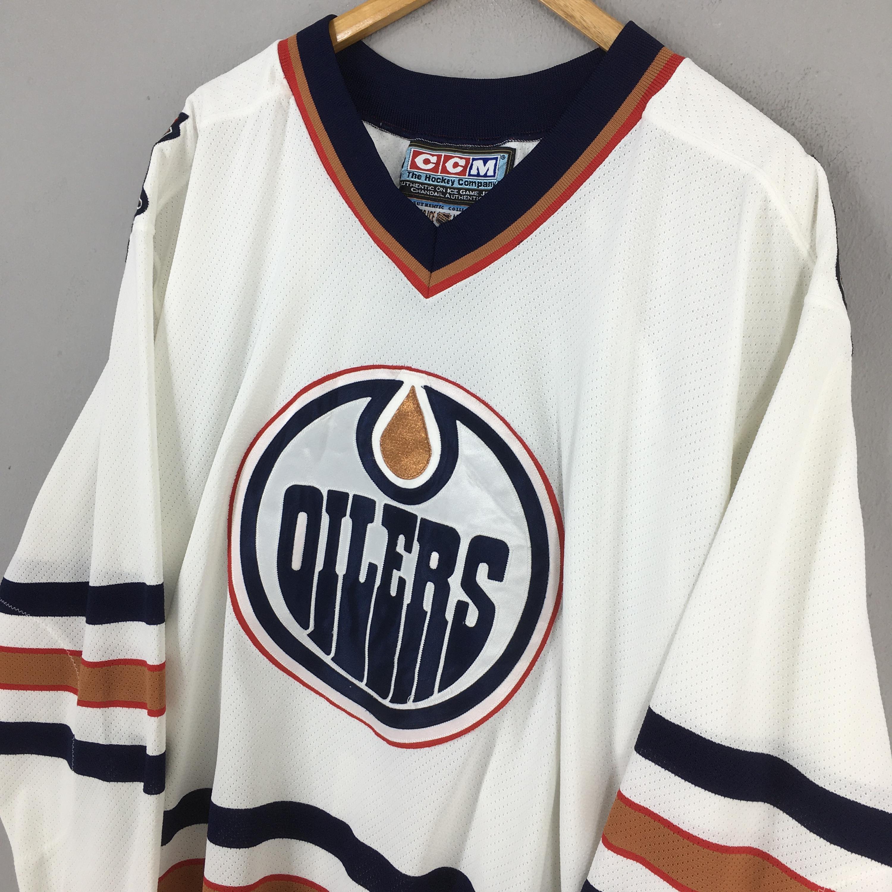 ヴィンテージ 90年代 エドモントン・オイラーズ NHL CCM ジャージ XL 