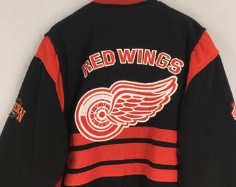ヴィンテージ 90年代 デトロイト・レッドウィングス NHL バーシティ