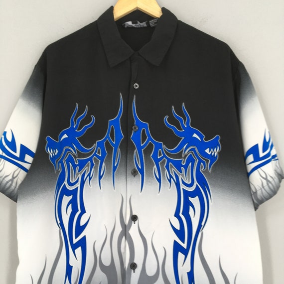dragon flame shirt