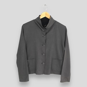 Vintage Issey Miyake Plantation Cardigan Jacket Medium Issey Miyake Button Down Women Outerwear Issey Miyake Japanese Casual Wear Size M