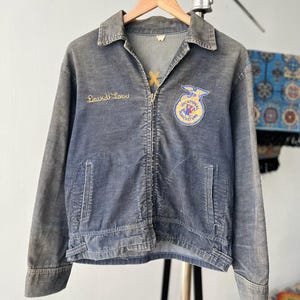 Vintage Ffa Texas Corduroy Jacket - Etsy