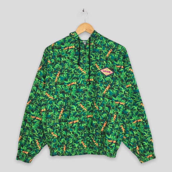 Vintage 90's Surf Fetish Hoodie Abstract Pattern Surf Jacket