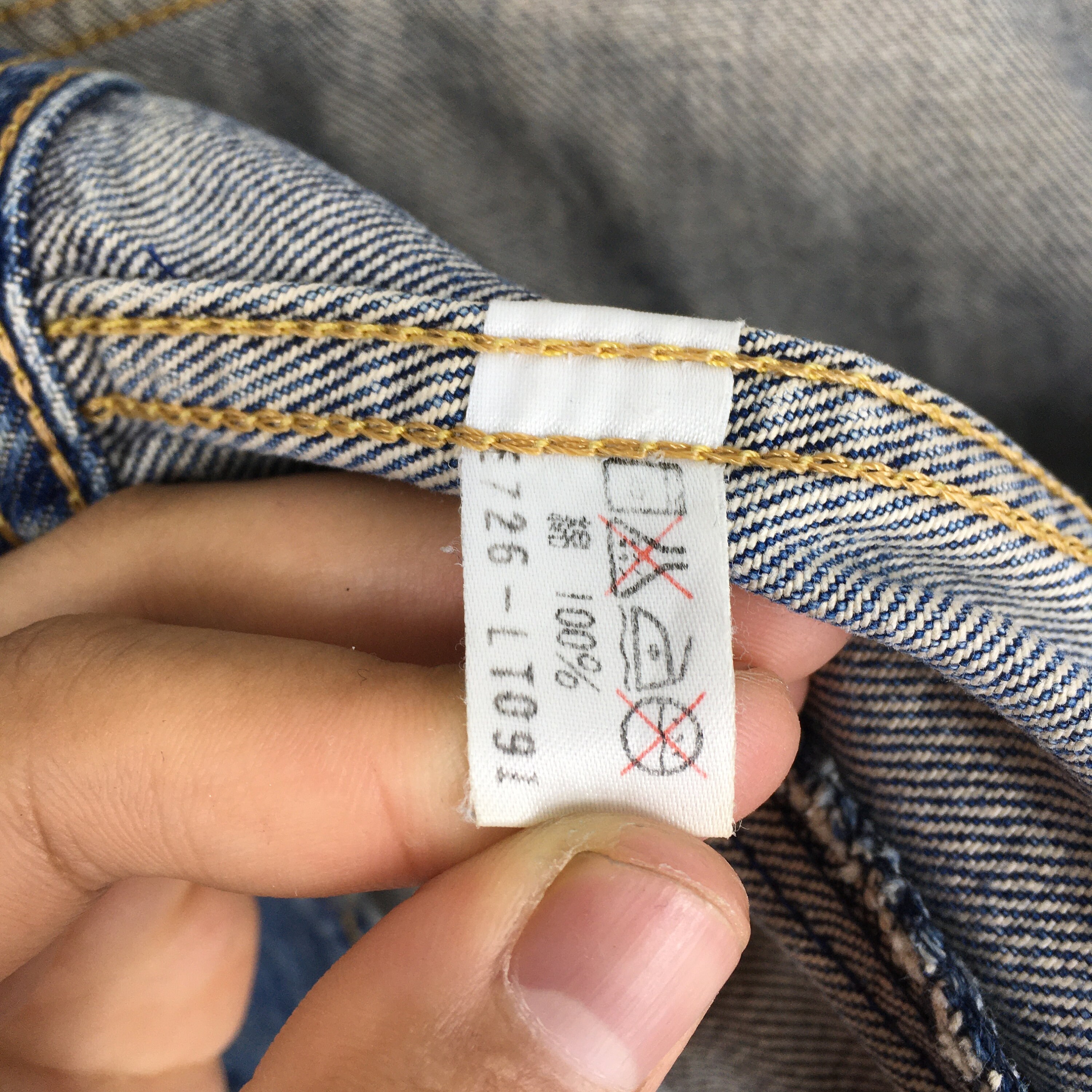 Vintage 90's Lee Riders Denim Trucker Jacket Small Lee