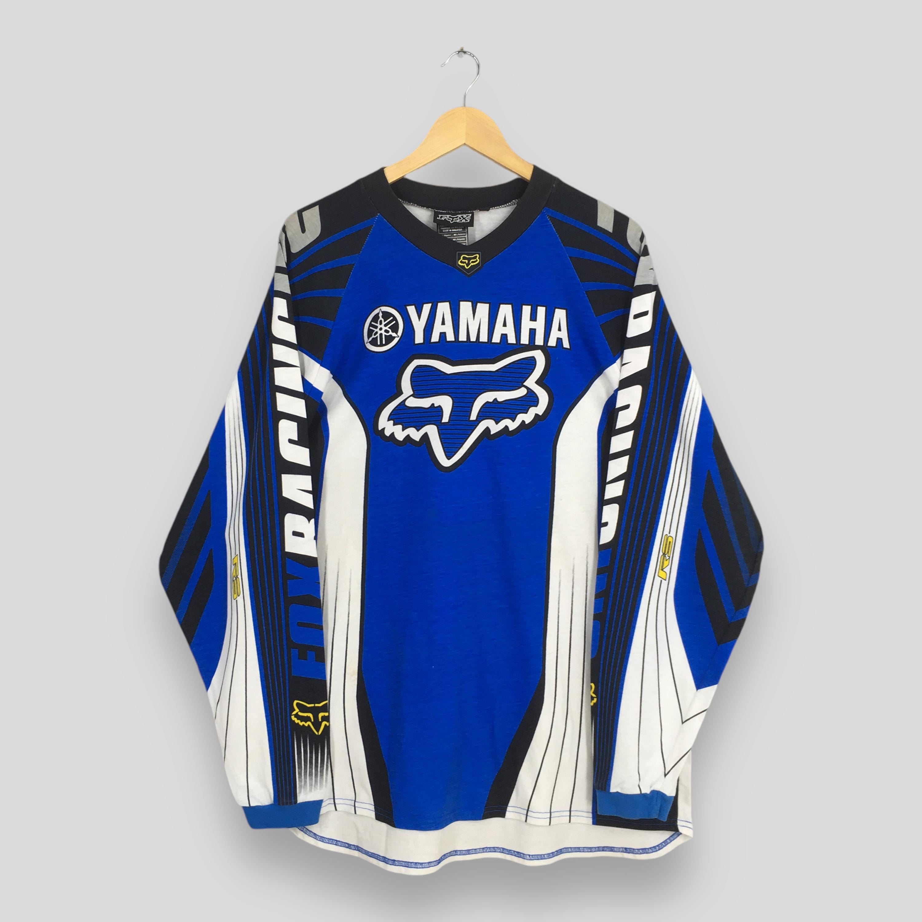 FOX RACING YAMAHA モトクロスシャツ　長袖カットソー FOX RACING YAMAHA モトクロスシャツ 長袖カットソー - メルカリ