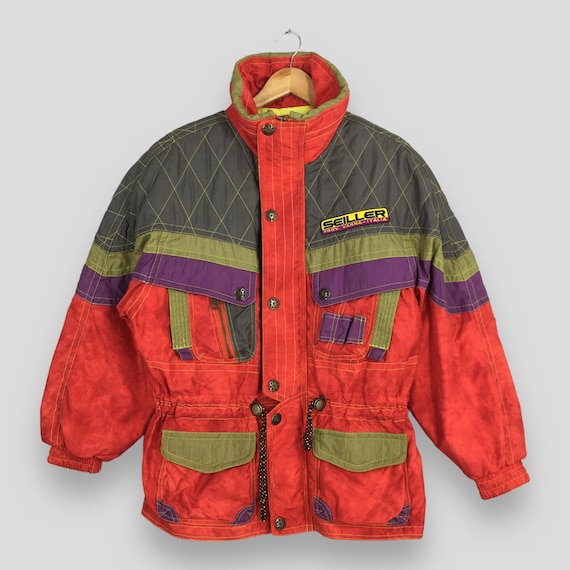 Vintage 90s Seiller Snow Ski Wear Jacket Medium Seiller Snow