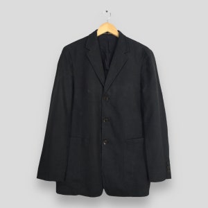 【日本製】90s Gaultier Homme Objectテーラードジャケット Gaultier Homme Object Black Blazer Casual Jacket Medium Jean Paul