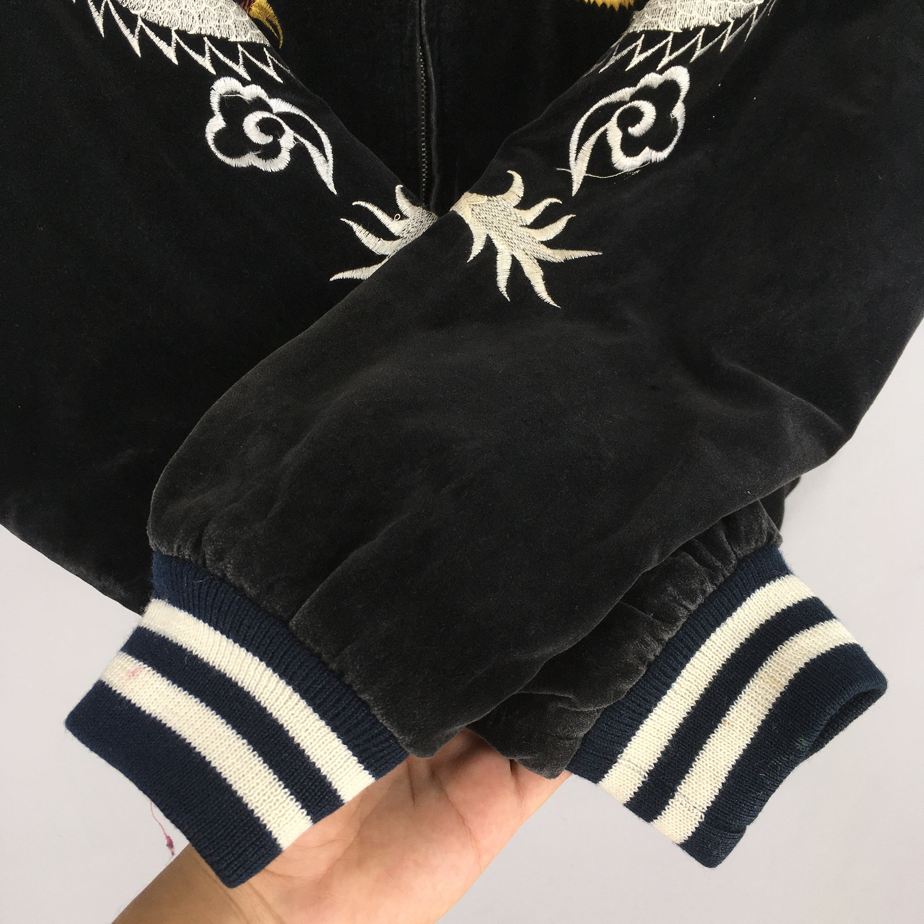 Vintage Sukajan Souvenir Tiger Head Bomber Jacket Medium Vintage Sukajan Souvenir Tiger Head Bomber Jacket Medium