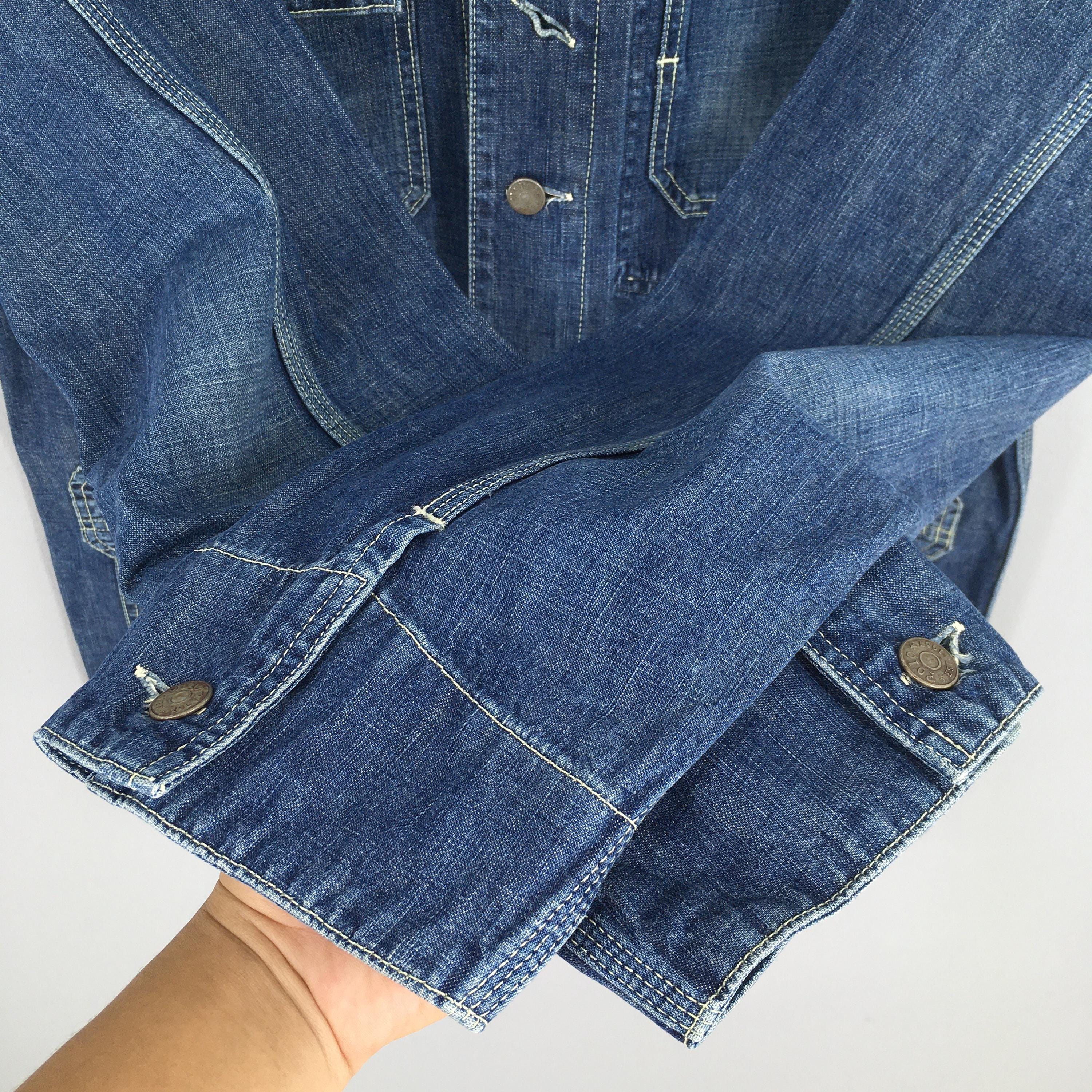Vintage 90s Polo Ralph Lauren Denim Chore Jacket Large Polo RL