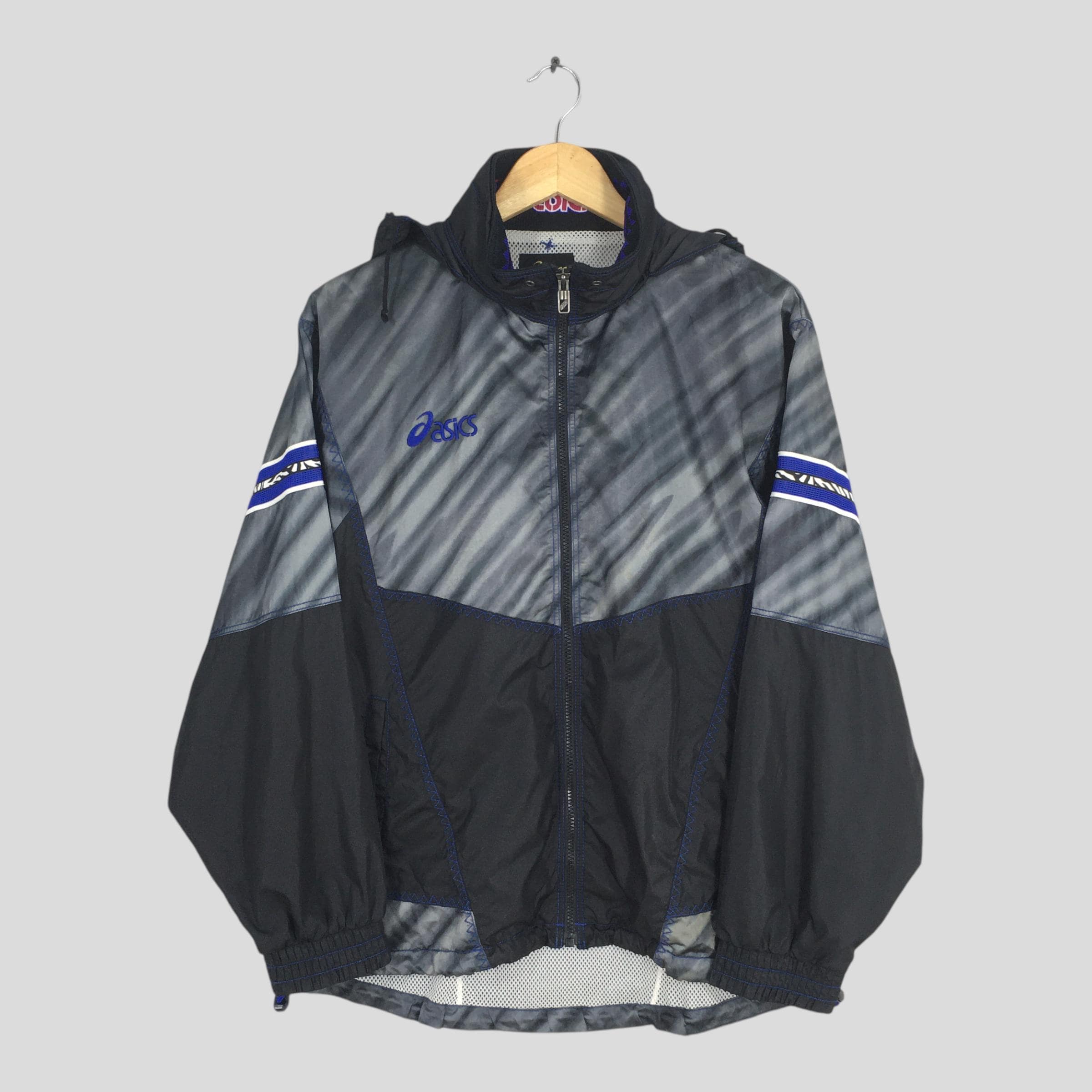 ジャケット・アウター 90s Vintage silk zip up jacket archive RARE Vintage 90s Nike Bomber Jacket Mens XL Black Silk Mr Saturday