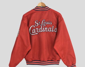 Veste Coupe-vent St. Louis Cardinals MLB – Rouge, Homme Taille XL – Carl Banks Sports