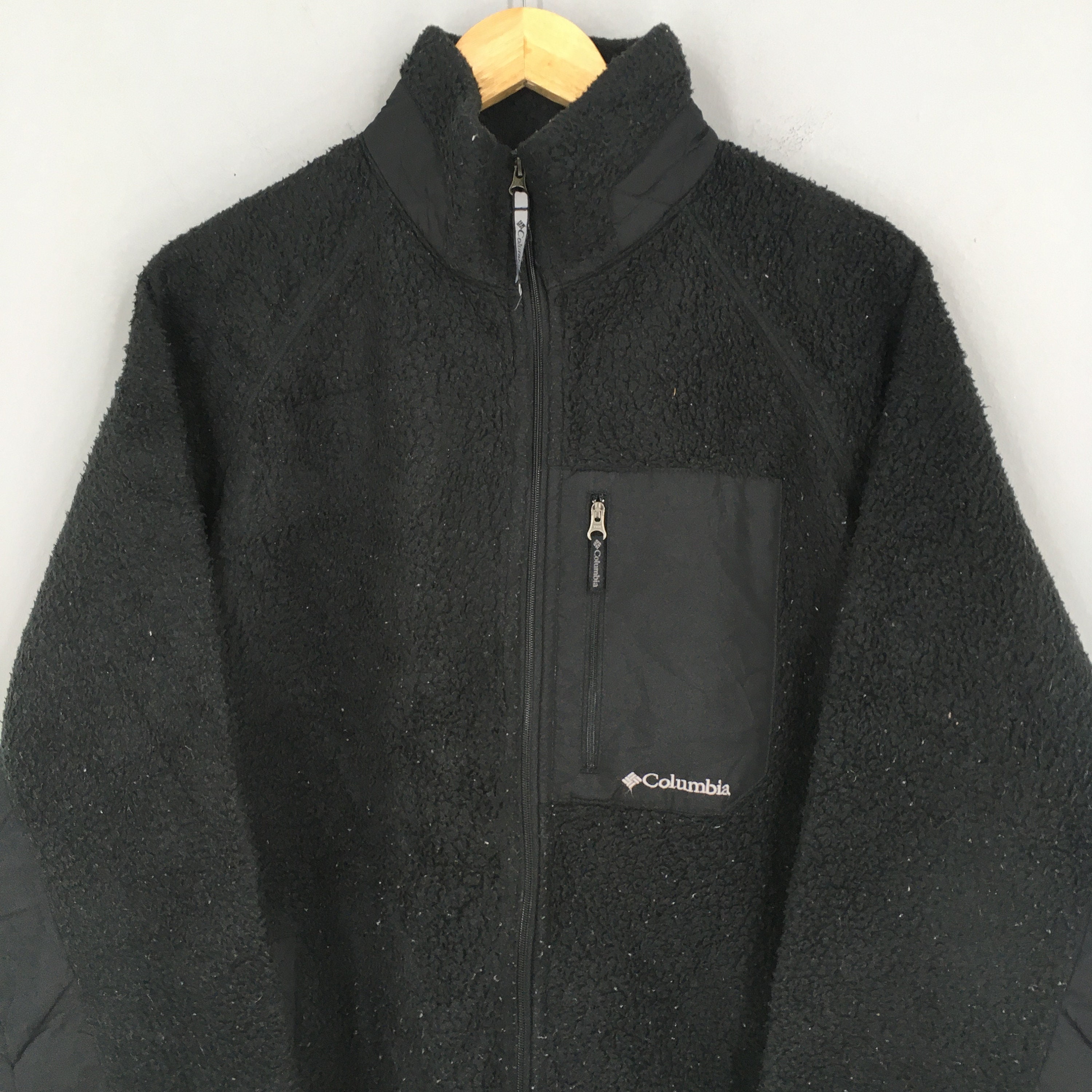 Vintage 90's Columbia Sportswear Fleece Jacket Large | Etsy