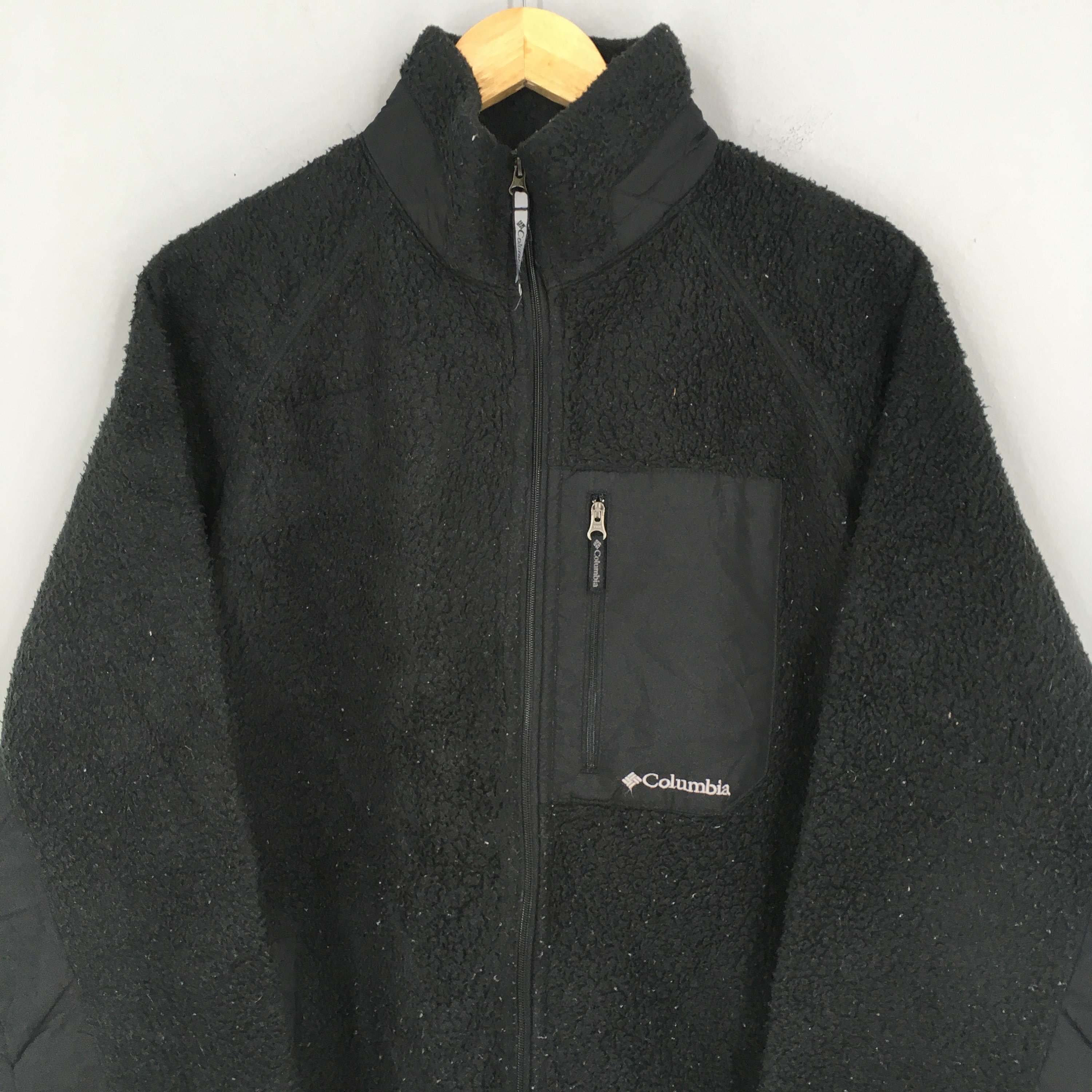 Vintage 90's Columbia Sportswear Fleece Jacket Large Etsy