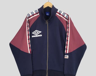 Vintage Umbro Sport Multicolor Sherpa Jacket Medium 90's Umbro Big