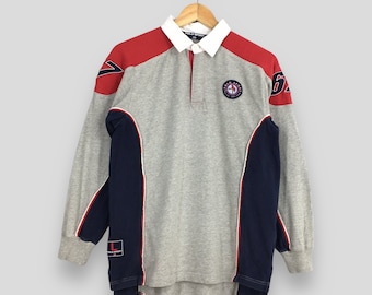 Vintage 90's Polo Sport Ralph Lauren Rugby Shirt Medium Polo