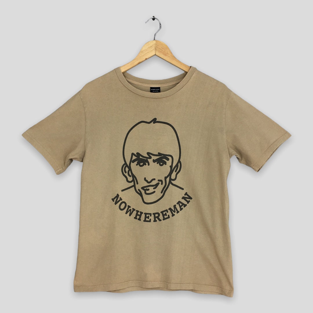 Number (N)ine AW02 Nowhereman ブラウン Tシャツ ミディアム Number (N)ine AW02 Nowhereman ブラウン Tシャツ ミディアム